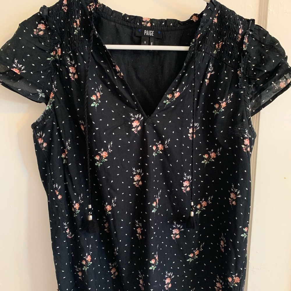 Paige floral blouse - brand new!